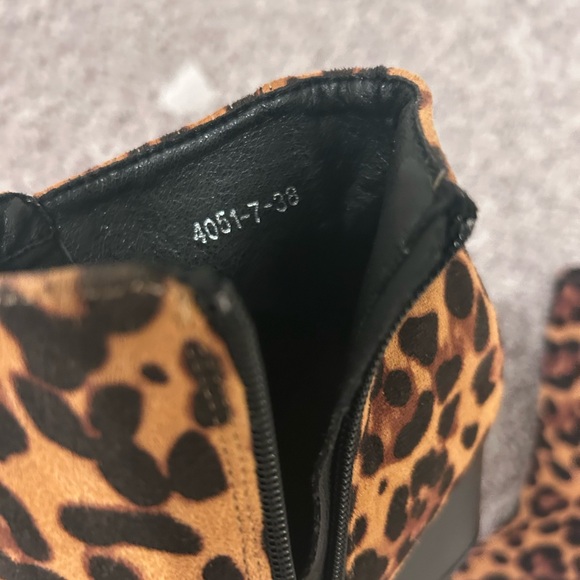 Leopard booties - Picture 4 of 4